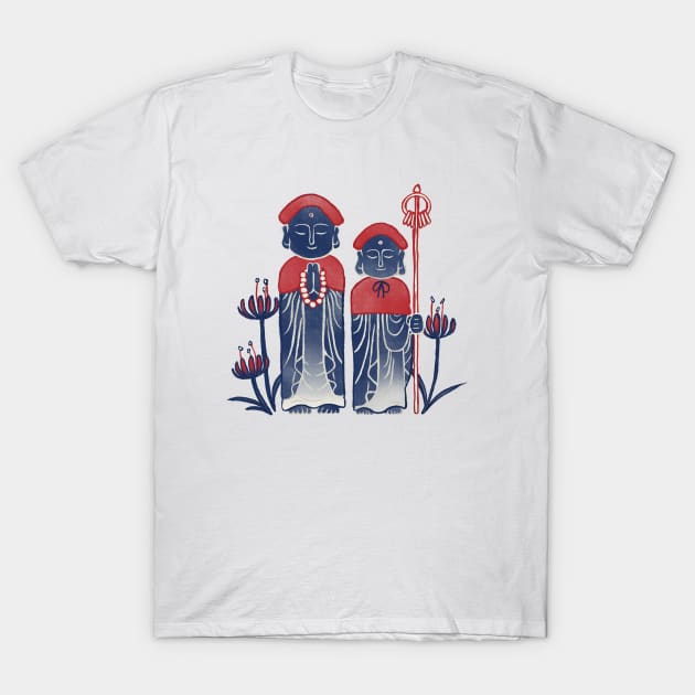 Ojizo-sama (お地蔵様) T-Shirt by akaneyabushita